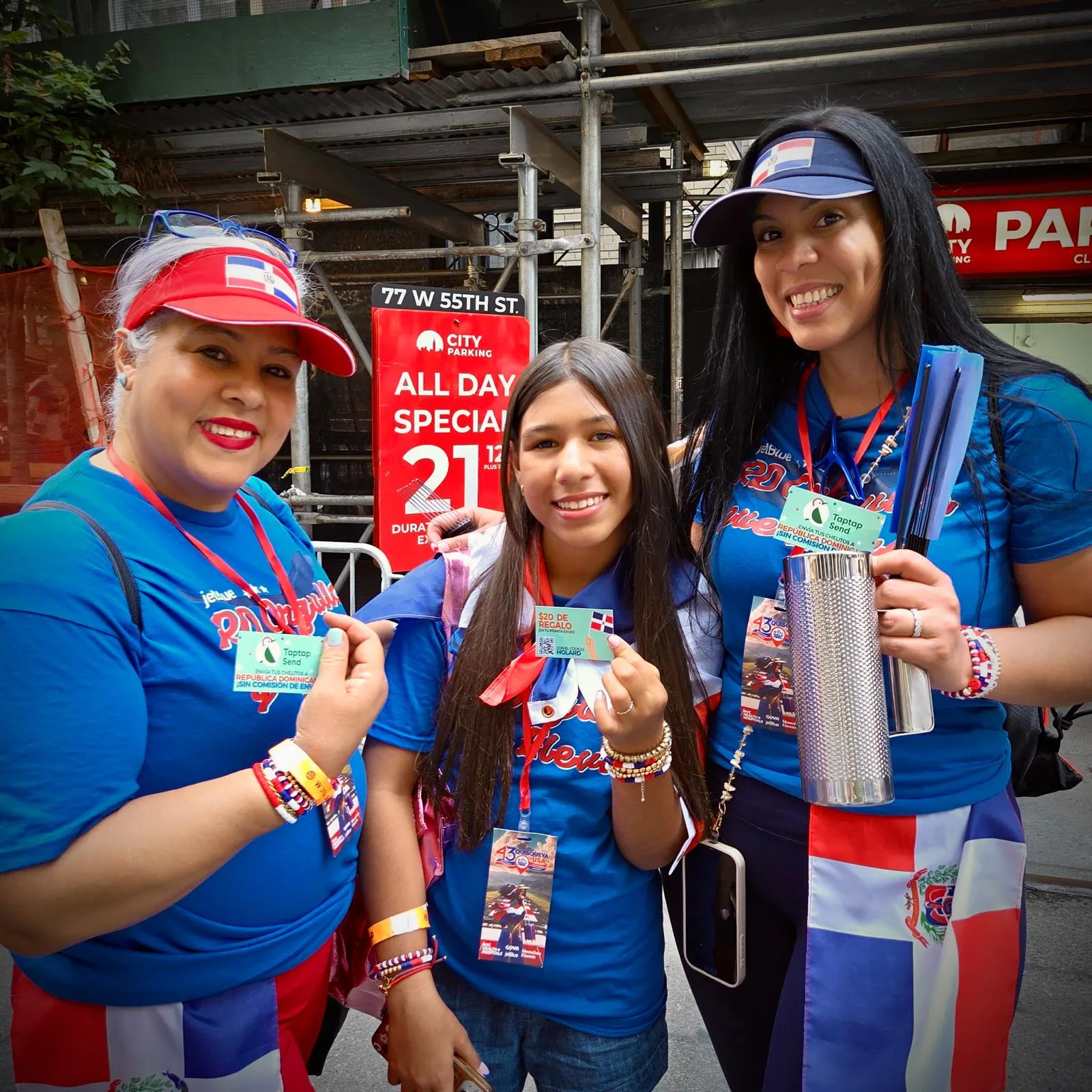 TapTap Send ambassadors engaging the Dominican community in New York